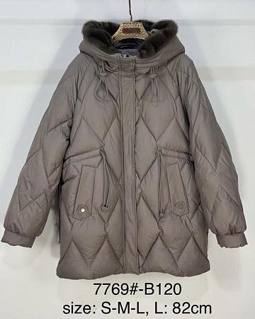 Куртка Immei 7769-B120 brown - делук