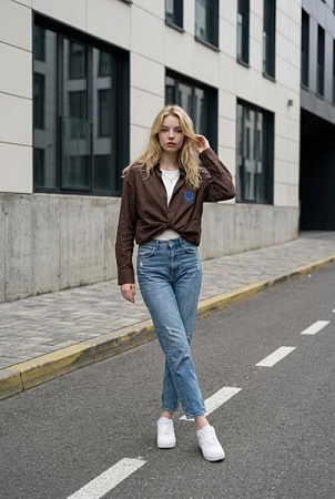 Рубашка Kosta 1106 brown - делук