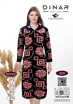 Халат Romeo Life 90009-008 navy - делук