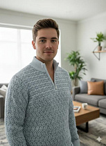 Свитер Moranny MR43 l.grey - делук