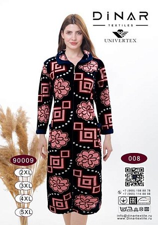 Халат Romeo Life 90009-008 navy - делук