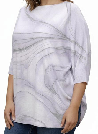 Свитер Elena&Vika 26125 lilac - делук