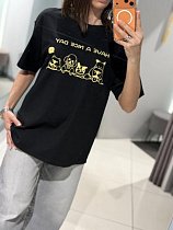 Футболка Comod 877 black - делук