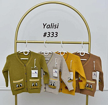 Кофта Yalisi 333 yellow - делук
