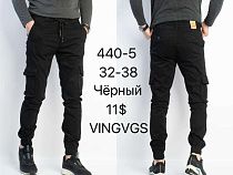 Штаны God Baron 440-5 black - делук