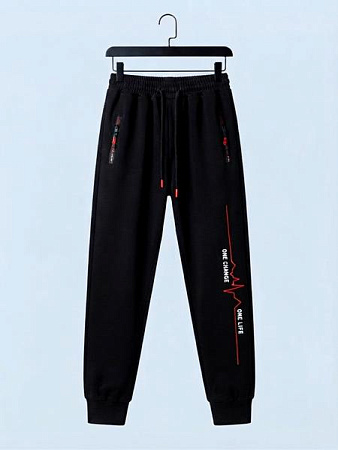 Штаны Спорт Dino D1677 black - делук