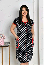 Халат Romeo Life 2620-3 black - делук