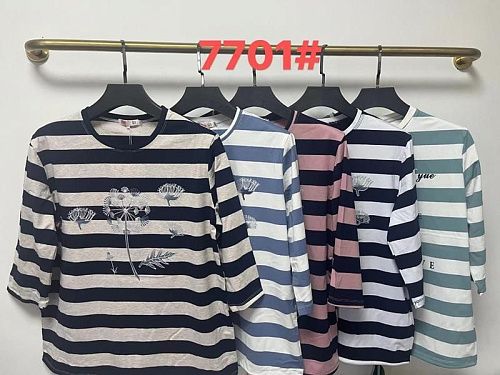 Футболка Believe 7701 navy - делук