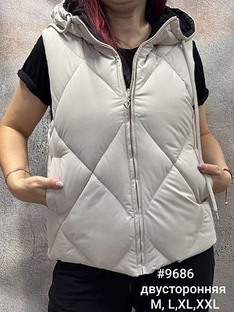 Жилетка Kosta 9686 l.grey - делук