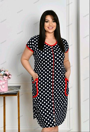 Халат Romeo Life 2620-3 black - делук