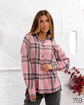 Рубашка Loren 759-1 pink - делук