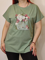 Футболка Kosta KS82 green - делук