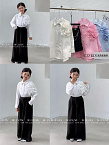 Рубашка Delfinka C131 pink - делук