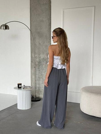 Штаны Arina 3104 grey - делук