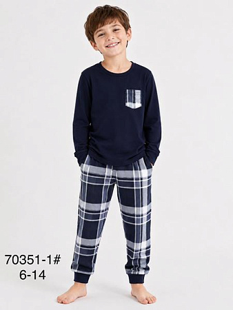 Пижама Fili Kids 70351-1 navy - делук