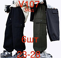 Штаны Надийка ND292-V107 black - делук