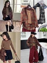 Рубашка Meloria W68 brown - делук