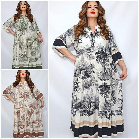 Платье Biblos 2357 mix - делук