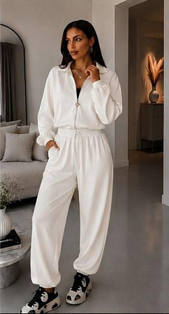 Костюм Спорт Akulova 2929 white - делук