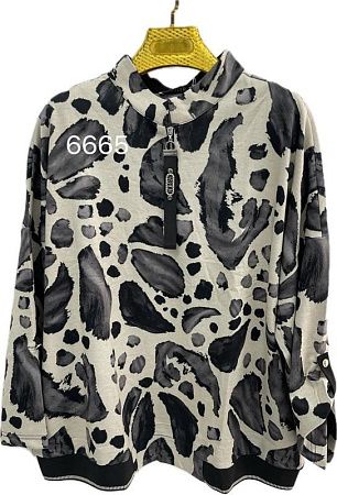 Блузка Immei 6665 beige - делук