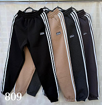 Штаны Спорт Shon S1449 black - делук
