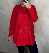 Туника Shipi 25203 red - делук