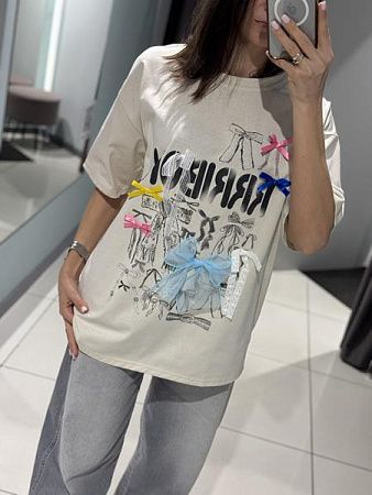 Футболка Comod 25126 l.beige - делук