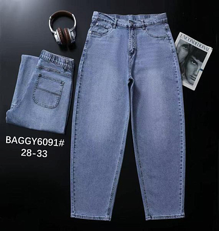 Джинсы Vindassion 6091 l.blue - делук