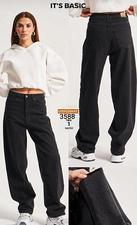 Джинсы Jeans Style 3588-1 black - делук