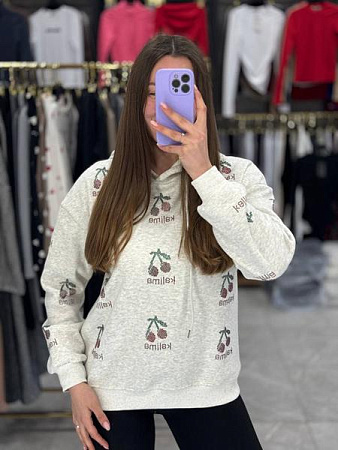 Батник Arina 2519 grey - делук