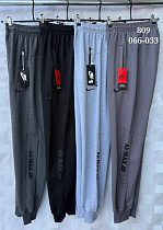 Штаны Спорт Shon S4366 l.grey - делук