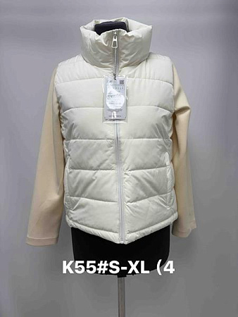 Куртка Jacket K55 beige - делук