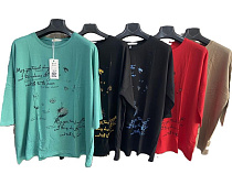 Свитер Immei 7167-7 black-blue - делук