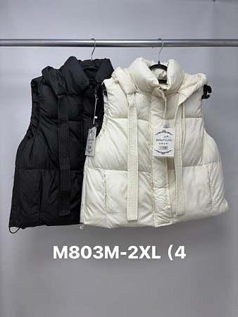 Жилетка Jacket M803 milk - делук