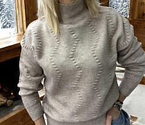 Свитер Elena&Vika 24040 l.grey - делук