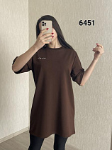 Туника Fsn 6451 brown - делук