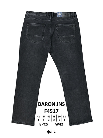 Джинсы God Baron F4517 black - делук