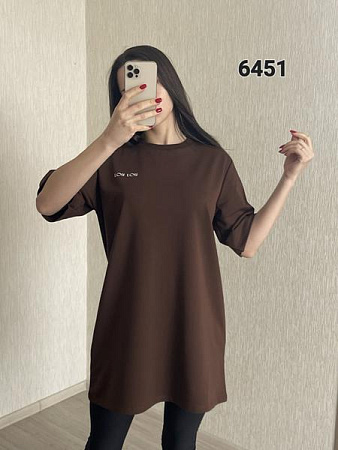 Туника Fsn 6451 brown - делук