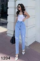 Джинсы Jeans Style 1204 l.blue - делук