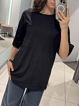 Футболка Comod 25359 black - делук