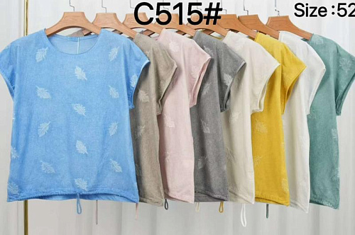 Футболка Estima C515 l.blue - делук