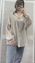 Рубашка Nefertiti 5576 beige - делук