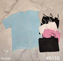 Футболка Kosta G118 mix - делук