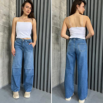 Джинсы I8Denim Women TB138 blue - делук