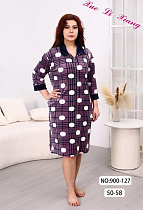 Халат Brilliant BA900-127 purple - делук