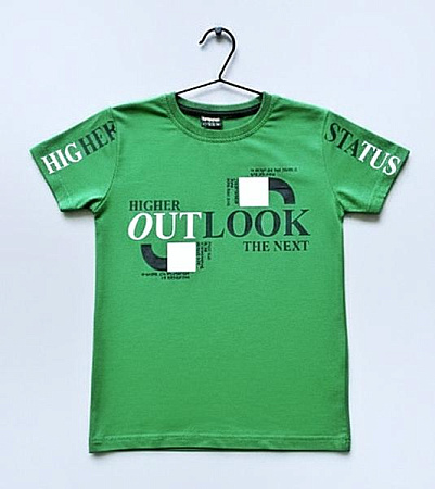 Футболка Dino DN381 green - делук