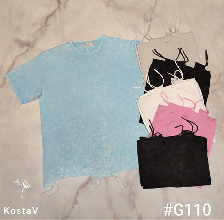 Футболка Kosta G118 mix - делук