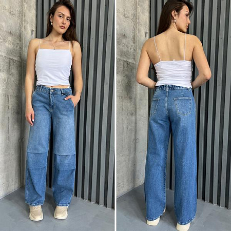 Джинсы I8Denim Women TB138 blue - делук