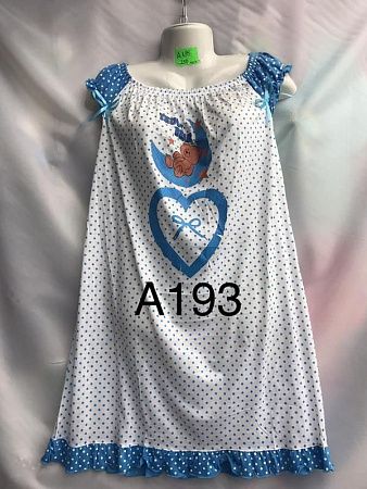 Ночнушка Xyen A193 white - делук