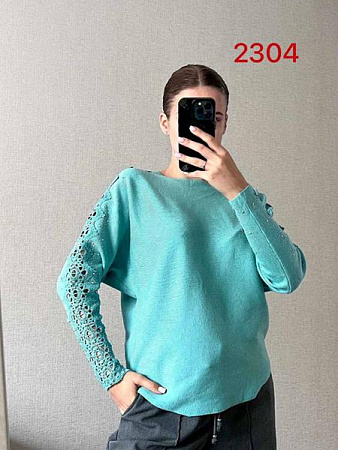 Свитер Fsn 2304 l.blue - делук